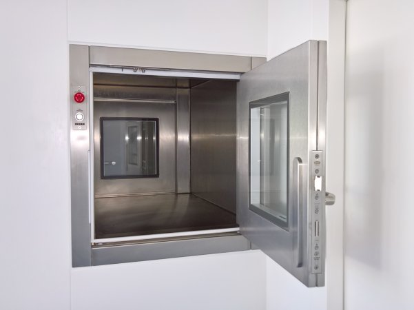 Materialdurchreichen