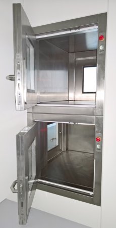 Materialdurchreichen